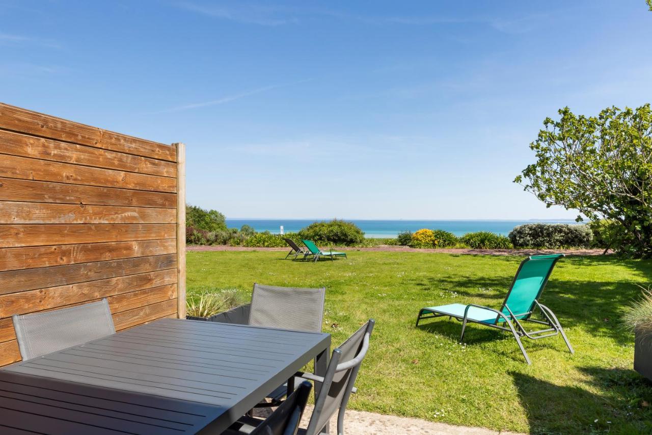 La Metairie-Du-Vauhariot - Vue Mer Et Mont Saint Michel - Piscine Chauffee - Acces Gr34 Cancale Kültér fotó