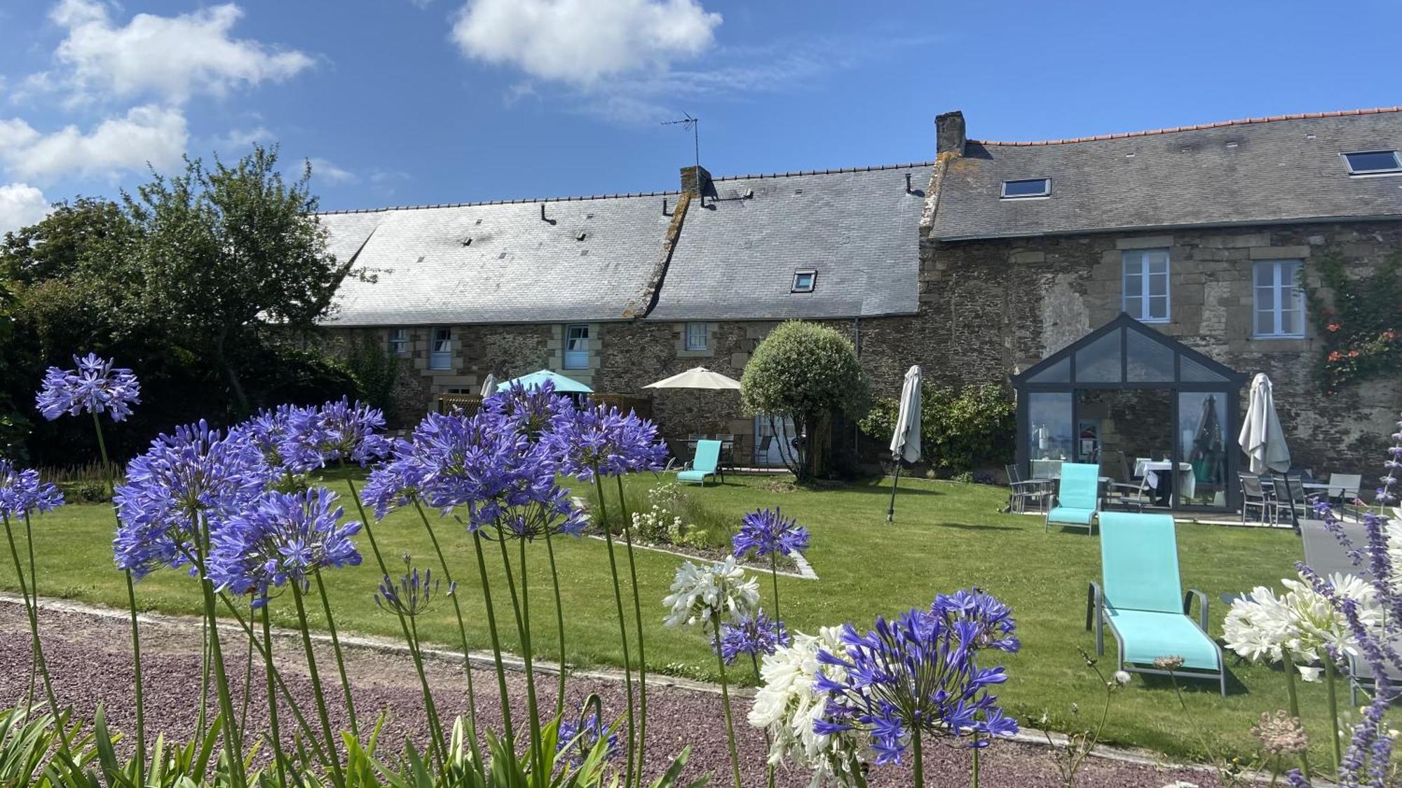 La Metairie-Du-Vauhariot - Vue Mer Et Mont Saint Michel - Piscine Chauffee - Acces Gr34 Cancale Kültér fotó