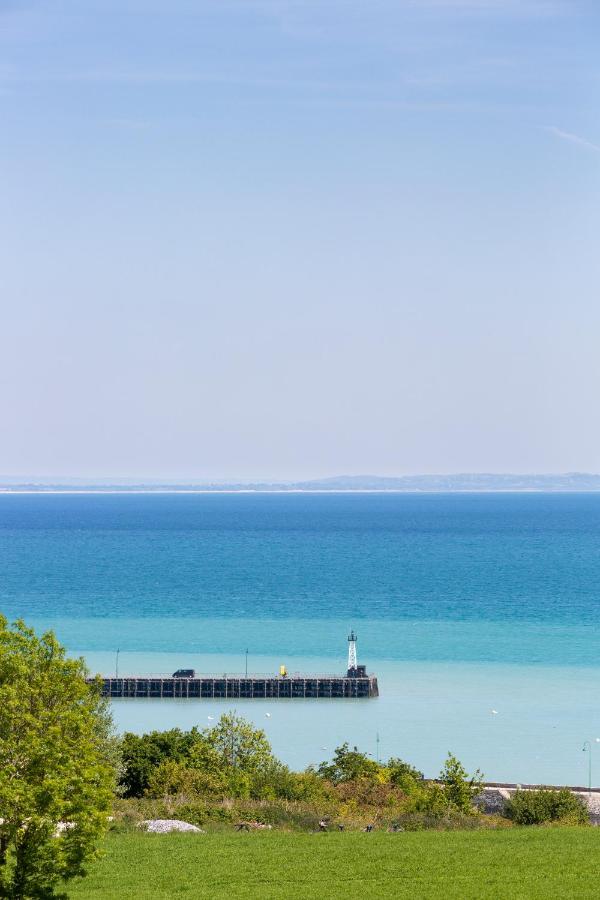 La Metairie-Du-Vauhariot - Vue Mer Et Mont Saint Michel - Piscine Chauffee - Acces Gr34 Cancale Kültér fotó